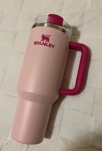 LIMITED EDITION Flamingo Stanley 40 oz Stainless Steel Tumbler - Picture 1 of 5