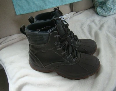 LL Bean Hombre BOTAS CAZADORAS DE TORMENTAS 5, CUERO CON CORDONES Talla 11.5 Med Foto 1 de 4