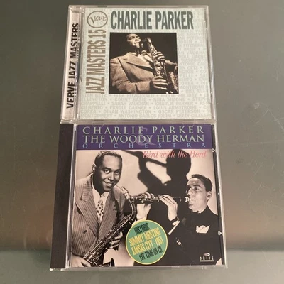 Charlie Parker 2 💿 LOT: Jazz Masters 15 & Bird With The Herd | VG | Fast 🚚 Foto 1 de 3
