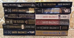 Lot of 12 David Baldacci Paperback Books; See Pictures for Detailed Titles! - Picture 1 of 4