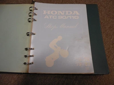 Руководство по ремонту сервисной мастерской Honda 73-78 atc90 79-81 atc110 atc 90 110 - Изображение 1 из 4