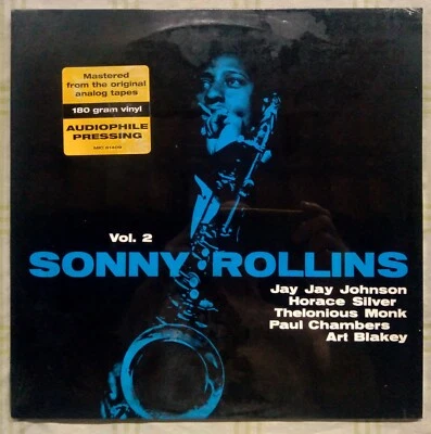 SONNY ROLLINS ~ Vol. 2 ~ BLUE NOTE ST 81558 ~ Lp 180 G Audiophile Factory Sealed - Image 1 of 2