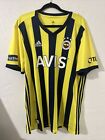 Adidas Fenerbahce Soccer Jersey Football Home Shirt Yellow Avis 10 Sz Xl New