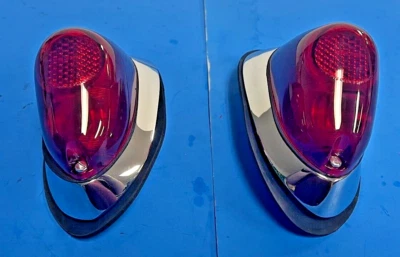 Par de conjuntos de lámparas traseras Lucas Morris Minor 2 y 4 puertas 1955-62 Lucas L549 Foto 1 de 4