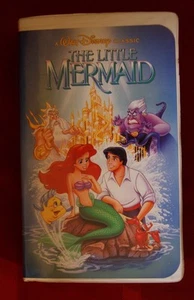 The Little Mermaid - Rare Disney Black Diamond Classic Banned Cover Art VHS - Bild 1 von 3