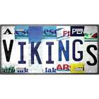 Vikings Strip Art Novelty Metal License Plate Tag Tag LP-13178