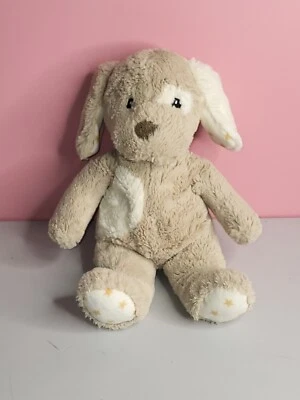 Cloud B Puppy Dog Stuffed Plush Tan Cream Gold Stars Paws Ears Dreamy Hugginz  - Image 1 of 4
