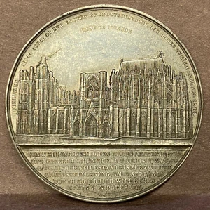 Jacques Wiener Cathedral Medal Cologne 59mm - Picture 1 of 2