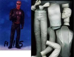 18"T-800 Schwarzenegger Terminator Movies Unbuilt Unpainted Vinyl Model Kit 1/4 - Picture 1 of 1