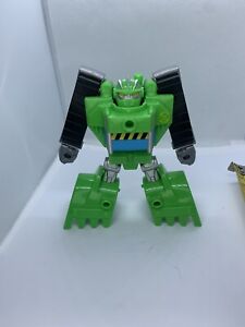 Boulder Playskool Transformers Rescue Bots Academy Figure 4.5" Bulldozer Digger