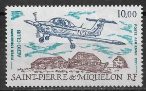 St Pierre & Miquelon 1991 Airmail, Airplane, Scott # C67,VF-XF MNH**(R-4) - Picture 1 of 1