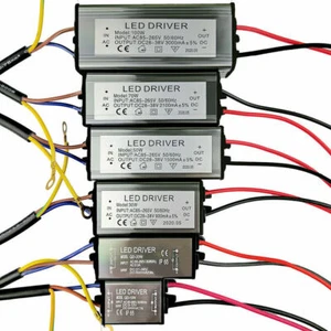 100W 50W 30W 20W 10W LED Driver Power Supply Transformer Constant Current IP65 - Picture 1 of 17