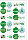 24 Pre-Cut 40mm NSPCC Charity Fundraising Edible Wafer Paper Cake Toppers