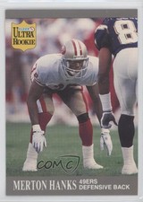 1991 Fleer Ultra Update Merton Hanks #U-86