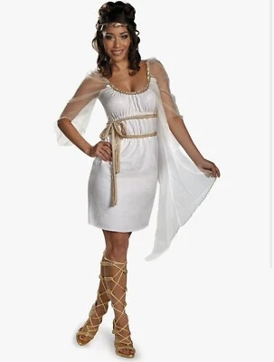 Disfraz de Diosa Glamour Adulto Mujer Halloween Vestido Disfraz NUEVO Foto 1 de 2