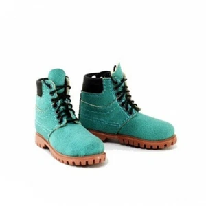 1:6 Green Shoes Solid Boots Model For 12" Male Action Figure Body Soldier Toys - Picture 1 of 6