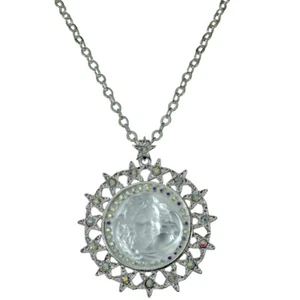 COLLAR KIRKS FOLLY STARLIGHT DIOSA SUEÑO ÁNGEL TONO PLATA ESTERLINA - Imagen 1 de 3