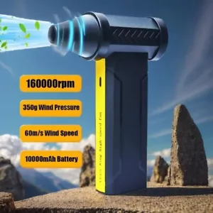 160000RPM Turbo Blower Jet Fan Violent Turbofan Brushless Motor Rechargeable - Picture 1 of 7