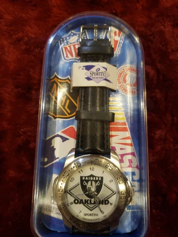 New NFL Oakland Raiders Game Time Veteran Series Watch Cover