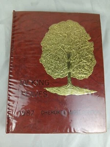 1987 Cherokee High School Talking Leaves Yearbook. Good Condition Fast Shipping! - Picture 1 of 9