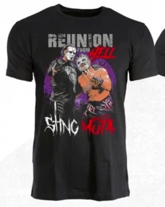 Great Muta Sting T-shirt XL SEALED Muta Retirement Memorial NOAH AEW WCW NJPW - Picture 1 of 5