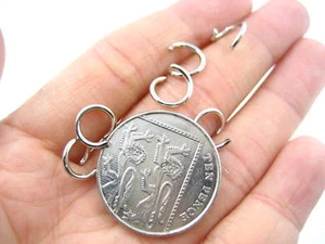 50 Stck. Silber 9 mm große offene Springen extra dick Biegering Schmuck Fundstücke  - Bild 1 von 11