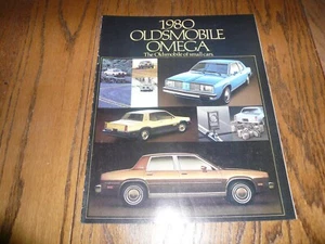 Folleto de ventas Oldsmobile Omega 1980 - vintage - Imagen 1 de 5