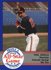 1989 Triple A All-Stars ProCards #AAA33 Paul Zuvella