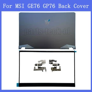 New For MSI Raider GE76 GP76 10UE 11UE MS-17K1 K2 K3 Back Cover Bezel Hinges US - Picture 1 of 10