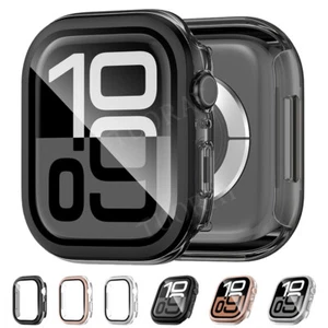 Do Apple Series 10 42/46mm Ultra 1/2 49mm Zegarek Szkło hartowane Etui Protector - Zdjęcie 1 z 56