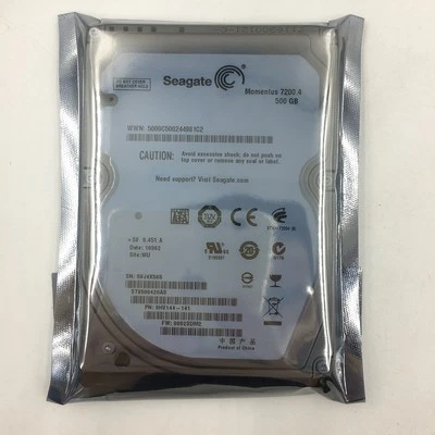 Seagate Momentus 7200.4 500GB Internal 7200 RPM 6.35 cm (2.5") (ST9500420AS) HDD - Image 1 of 4