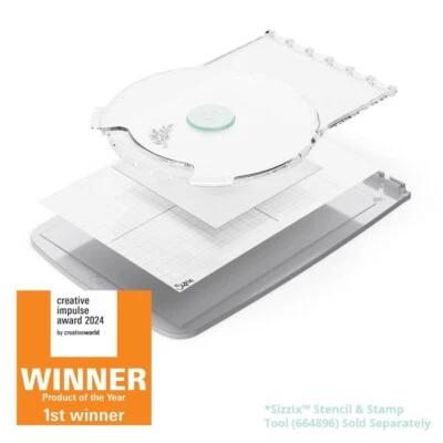 Sizzix Stencil & Stamp Tool Accessory Stamp & Spin Tool - image 1 of 4