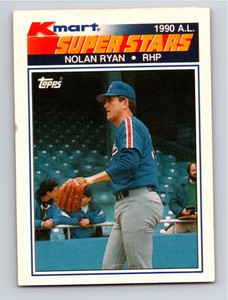 1990 Topps Kmart Super Stars Nolan Ryan Texas Rangers #25