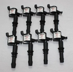 Paquete de 8 bobinas de lápiz de fuego directo MAXX 9933 02-14 Ford 4,6 L 5,4 L V8 3 válvulas - Imagen 1 de 4