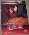 2004 Print Ad Page - Quaker Oats Fruit Oatmeal Boxing Gloves Kitchen Advertising
