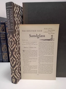 Heart of Darkness Conrad Heritage Press 1969 Slipcase Sandglass Insert VG - Bild 1 von 13