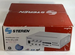 Steren AMP-040SD Digital MP# Player plus Recording Amplifier Brand NEW Sealed - Picture 1 of 6