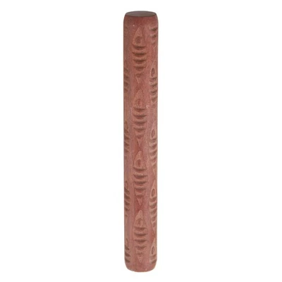 Wood Clay Roller 12cm Wooden Pottery Tools Fish Texture Rollers - image 1 of 4
