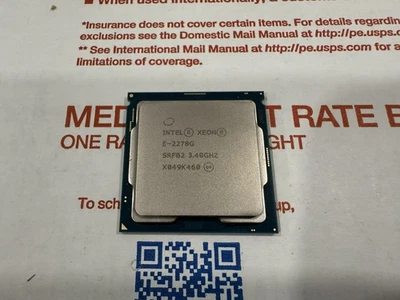 Intel Xeon E-2278G @ 3.40GHz 8核LGA1151 SRFB2 CPU 处理器 A 级 — 第 1/2 张图片
