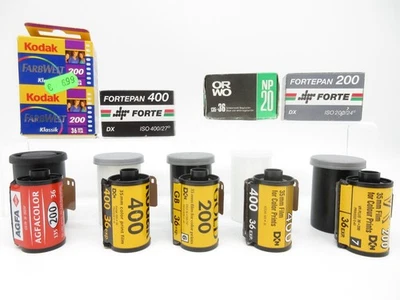 10 Stück - Konvolut abgelaufener 35 mm Filme Kleinbildfilm - Mystery Pack - Bild 1 von 4