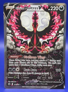 Galarian Moltres V Alt Art Chilling Reign 177/19 casi nuevo - Imagen 1 de 11