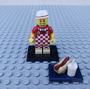 LEGO Series 17 Collectible Minifigures 71018 - Hot Dog Vendor col17-6 - Picture 1 of 4