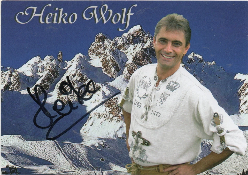 Heiko Wolf, sign. AK - Bild 1 von 1
