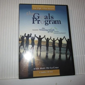 The Goals Program 4-Disc Set AUDIO CD personal development plan success leaders - Picture 1 of 2