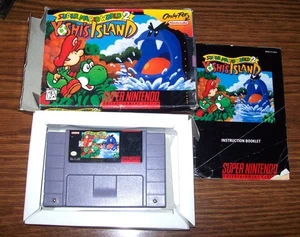 Super Mario World 2: Yoshi's Island (Sistema di intrattenimento SNES) completo CIB - Foto 1 di 3