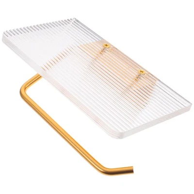  Porta del rotolo di toilette con scaffale Porta della carta igienica Porta del - Immagine 1 di 4