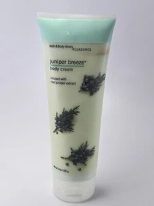 FULL Bath & Body Works Juniper Breeze Body Cream 8 oz Hydrating VTG w/Extract - Picture 1 of 7