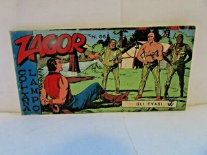 ZAGOR striscia IV°serie n°56 - ed.cepim - collana lampo - originale10/4/1969 -P1 - Picture 1 of 3