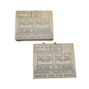 Acorn BBC Master Ram / Rom Cartridge x2 Peartree Untested - Picture 1 of 8
