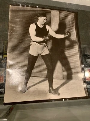 JESS WILLARD HEAVYWEIGHT BOXING CHAMPION VINTAGE 8X10 PHOTO 22-5-1 - Image 1 of 2